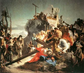 Christus trägt das Kreuz